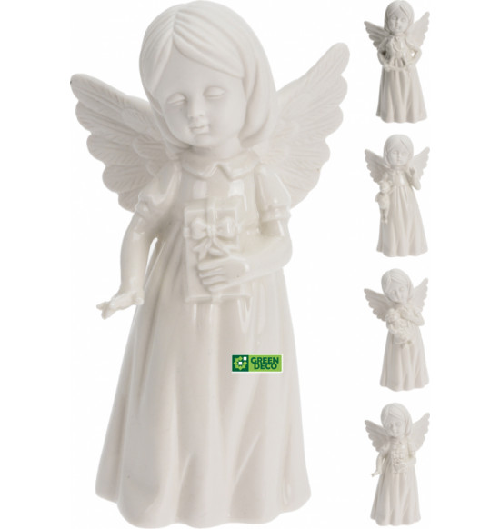 Декоративная статуэтка из керамики "Ангел" 16 см
